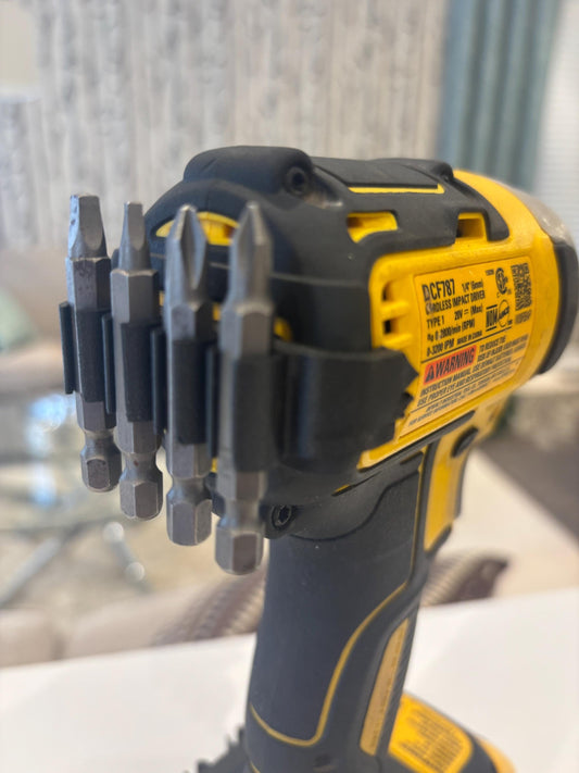 Bit Back Attachment Holder for DeWalt Drill Driver (pair)