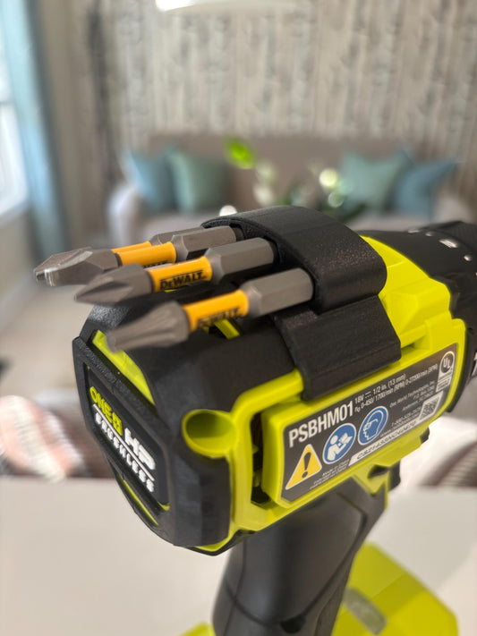 Bit Top Attachment Holder for Ryobi Drill Driver