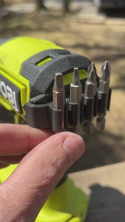 Bit Back Attachment Holder for Ryobi Drill Driver (pair)