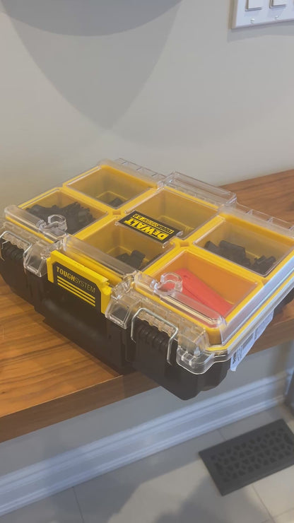 Support Milwaukee Packout pour batteries DeWalt 20 V et 60 V - peut contenir 6 batteries