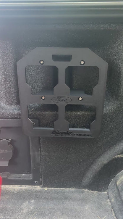 Ford Truck BoxLink Mount for Milwaukee Packout Organizer Case